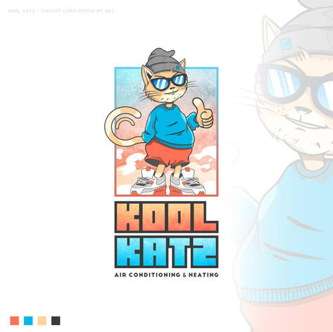 Kool Katz - Vertical Logo