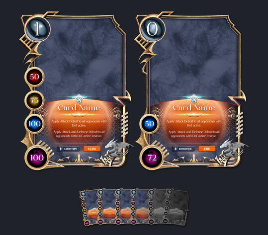 Void Fantasy Card Design